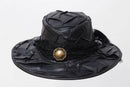 Black Outback Style Leather Hat Leathers Crafted