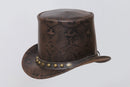 Snake Vector Top Leather Hat Leather House