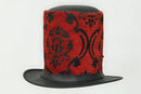 "Skull-Style Leather Hat with Leathers Crafted