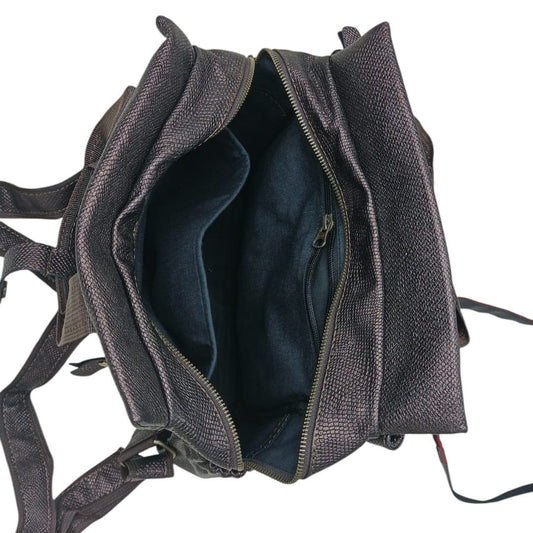 Vintage Tan Genuine Leather Backpack for Travel, Hiking & College Rucksack