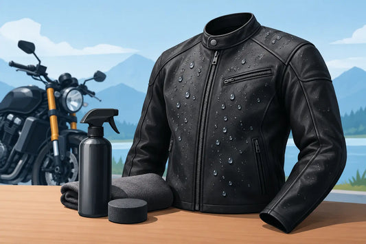 How to Waterproof Motorcycle Leather Properly
