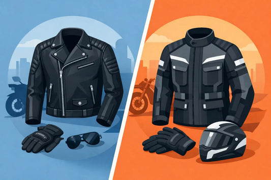 Leather Jacket vs Textile Jacket: Which Fits You?