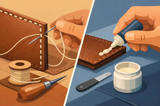 Hand Stitched Versus Glued Leather: Which Is Better?