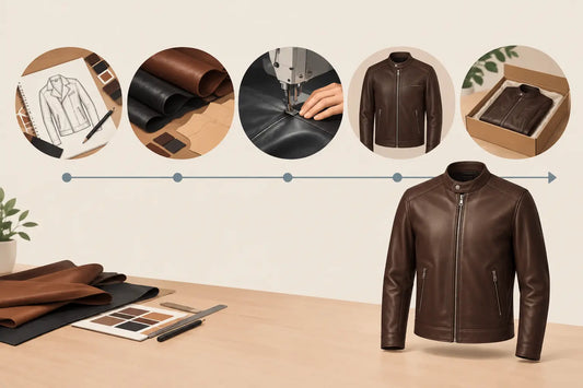 Custom Leather Jacket Timeline From Design to Delivery