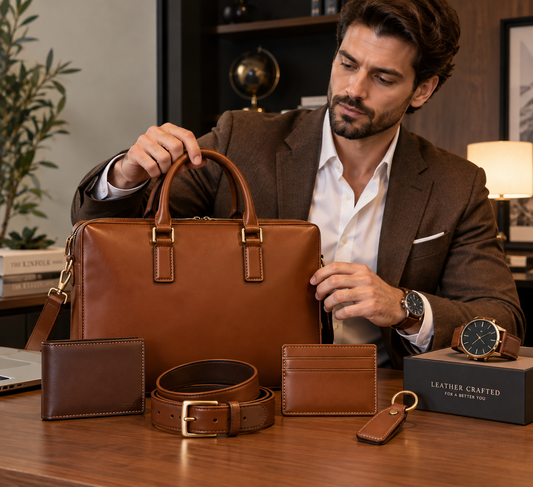 Leather Accessories That Earn Their Place