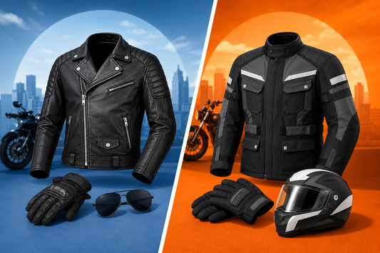 Leather Jacket vs Textile Jacket: Which Fits You?