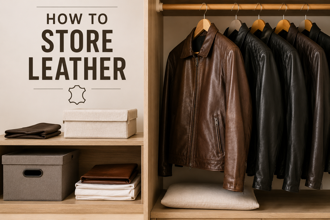 How to Store Leather