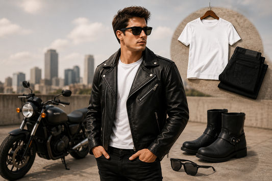 How to Style Motorcycle Leather Jacket Right