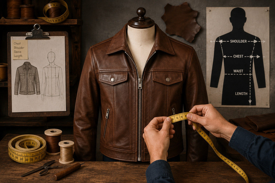 How to Measure Leather Jacket Size Right