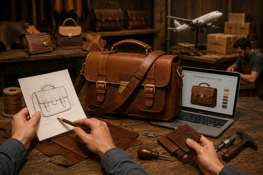 How to Order a Custom Leather Bag
