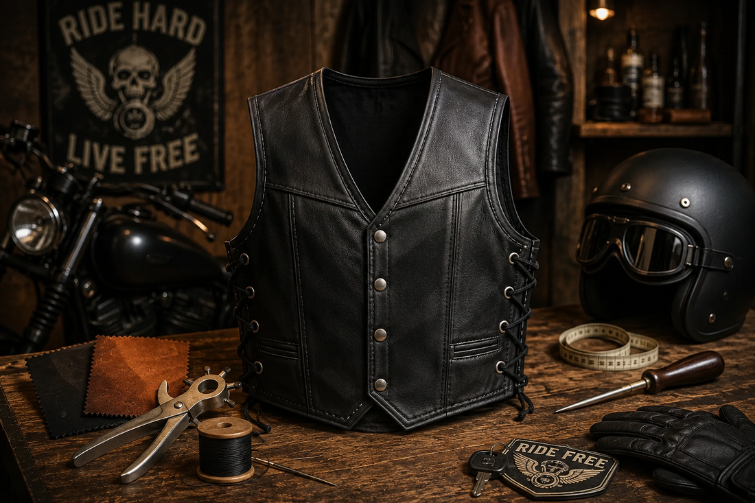 Custom Biker Leather Vest: What Matters