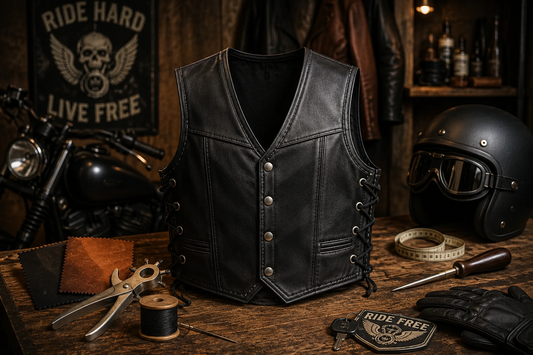 Custom Biker Leather Vest: What Matters