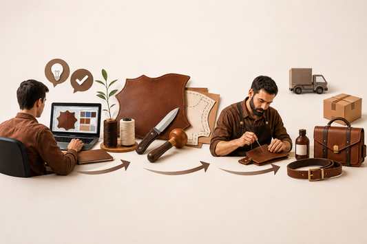 How the Custom Leather Order Process Works