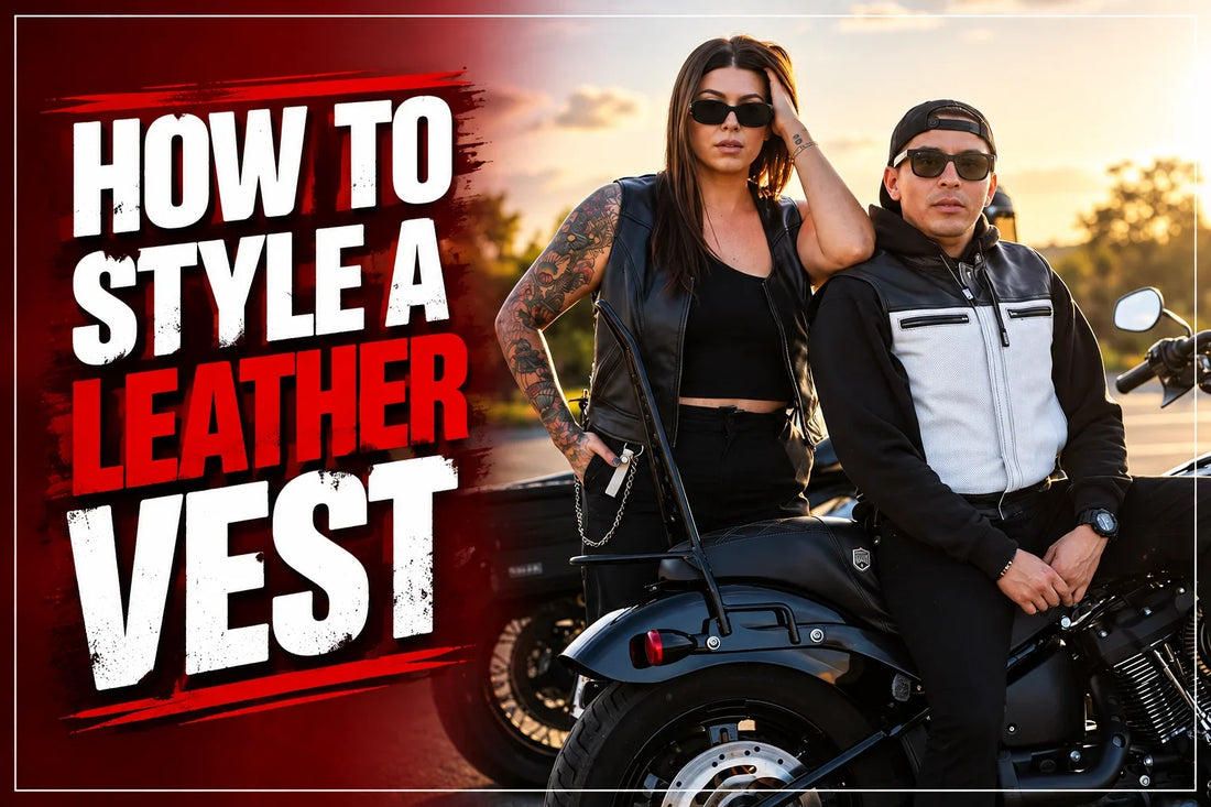 How to Style a Leather Vest: The Complete Outfit Guide