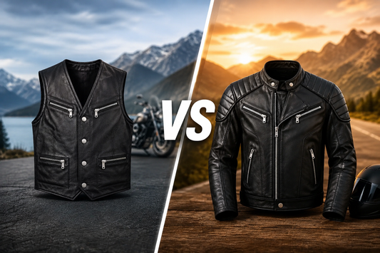 Biker Vest vs Motorcycle Jacket: Which Fits?