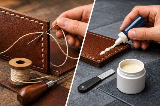 Hand Stitched Versus Glued Leather: Which Is Better?
