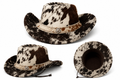 Leathers Crafted™ Premium Cowhide Leather Cowboy Hat