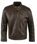 Rider Jacket with front pockets Leathers Crafted