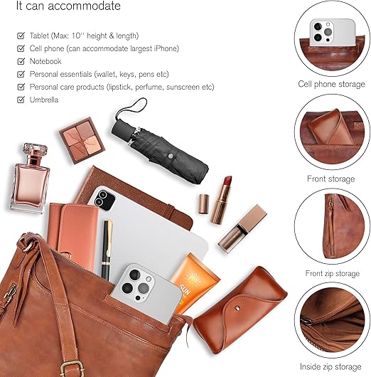 Versatile Chic: Classic Leather Bags for Modern Women Leathers Crafted
