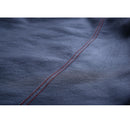 Men’s Black Leather Biker vest with Paisley Liner / Motorcycle Vest Leathers Crafted