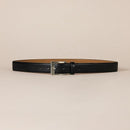 'Leather Belt Black simple and elegant' Leathers Crafted