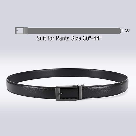 Perfect Fit Waist BELT Size up to 50 inches with Automatic Buckle Leathers Crafted