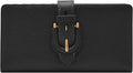 Timeless Luxury: Ladies' Leather Wallet with golden buckle Collection Leathers Crafted