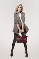 Womens Vegan Leather Handbags Tote Bag Shoulder Bag Top Handle Satchel Ladies Purse Crossbody Hobo Bag Leathers Crafted