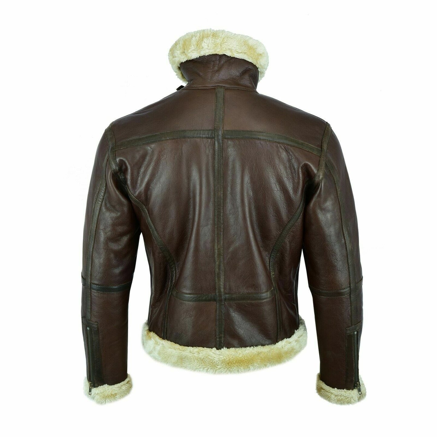 Shearling Leather Jacket Leathers Crafted