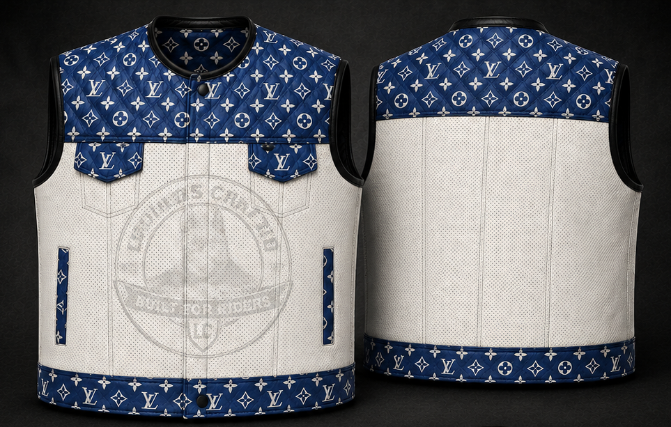 Genuine Leather Club Style Waistcoat | LeathersCrafted