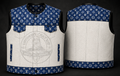 Genuine Leather Club Style Waistcoat | LeathersCrafted