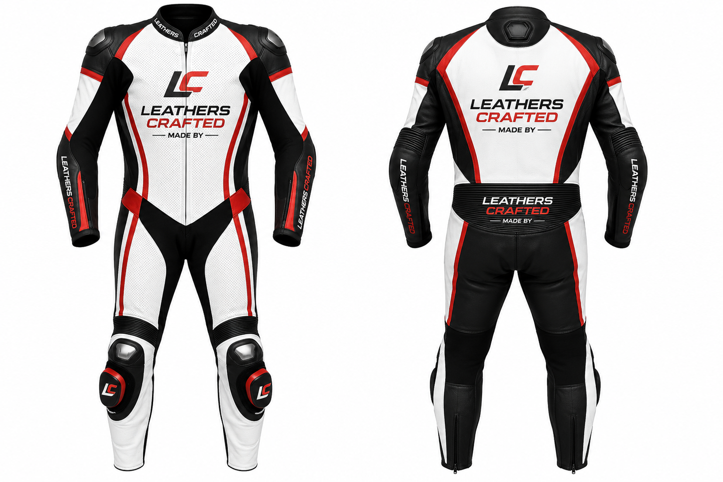 Champion GP Motorcycle Racing Leather Suit – Premium CE Armored One-Piece Track Day & Racing Suit | Leathers Crafted