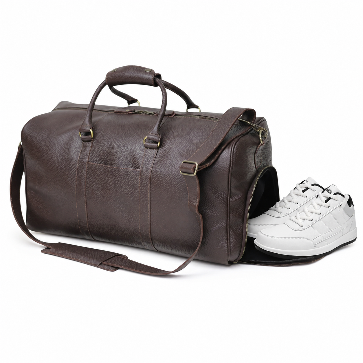 Handmade Leather Travel Bag