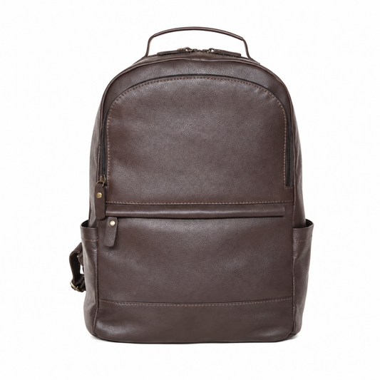 Premium Genuine Leather Backpack for Men & Women | Laptop, Office & Travel Backpack