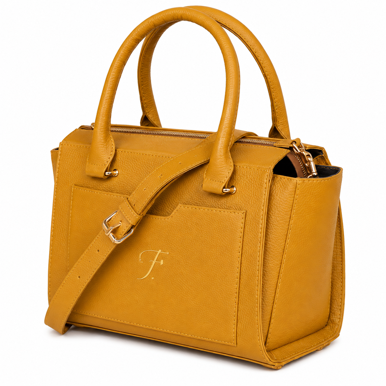 Leathers Crafted Women's Genuine Leather Mini Top Handle Satchel Bag
