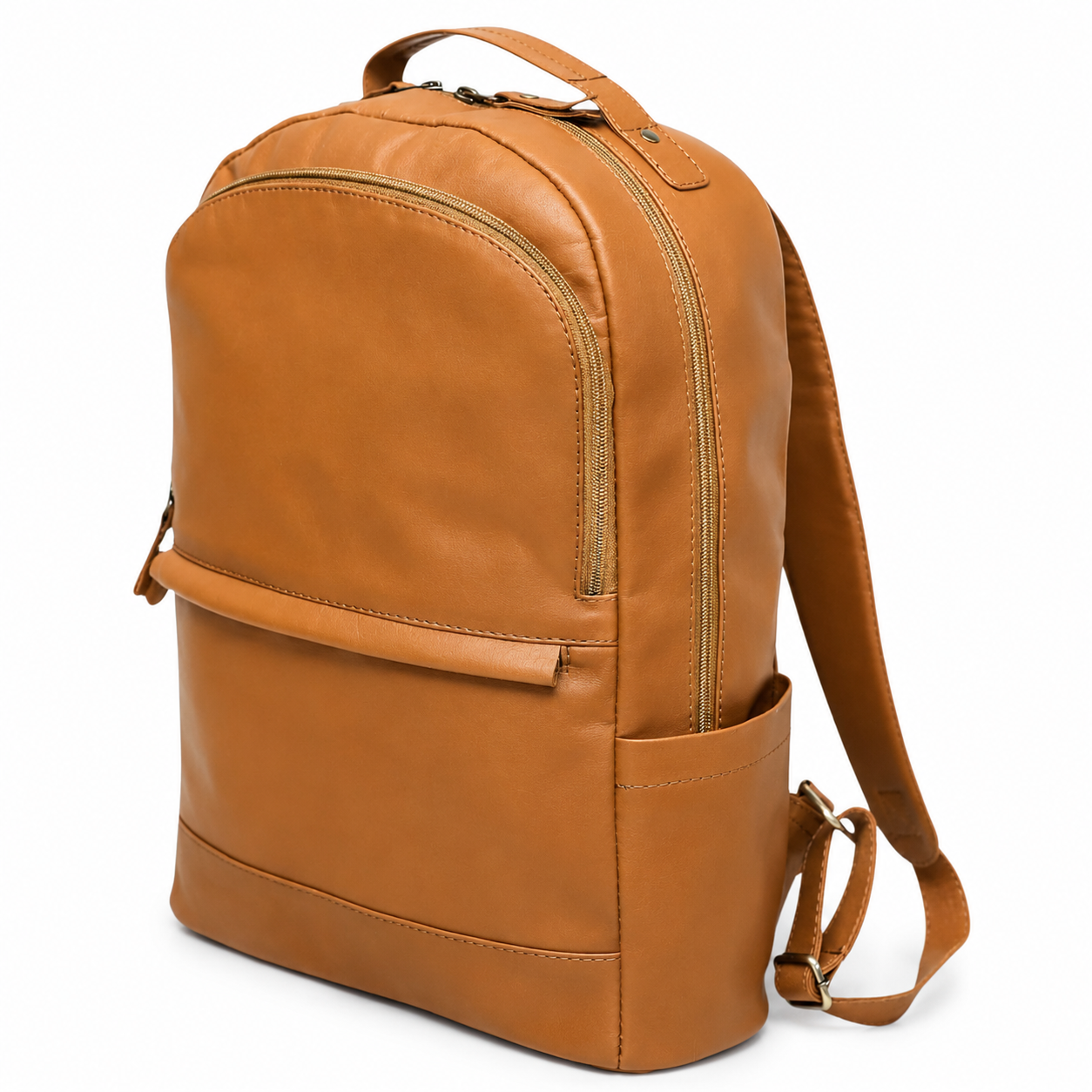 Premium Leather Backpack for Men & Women – Vintage Travel Laptop Backpack