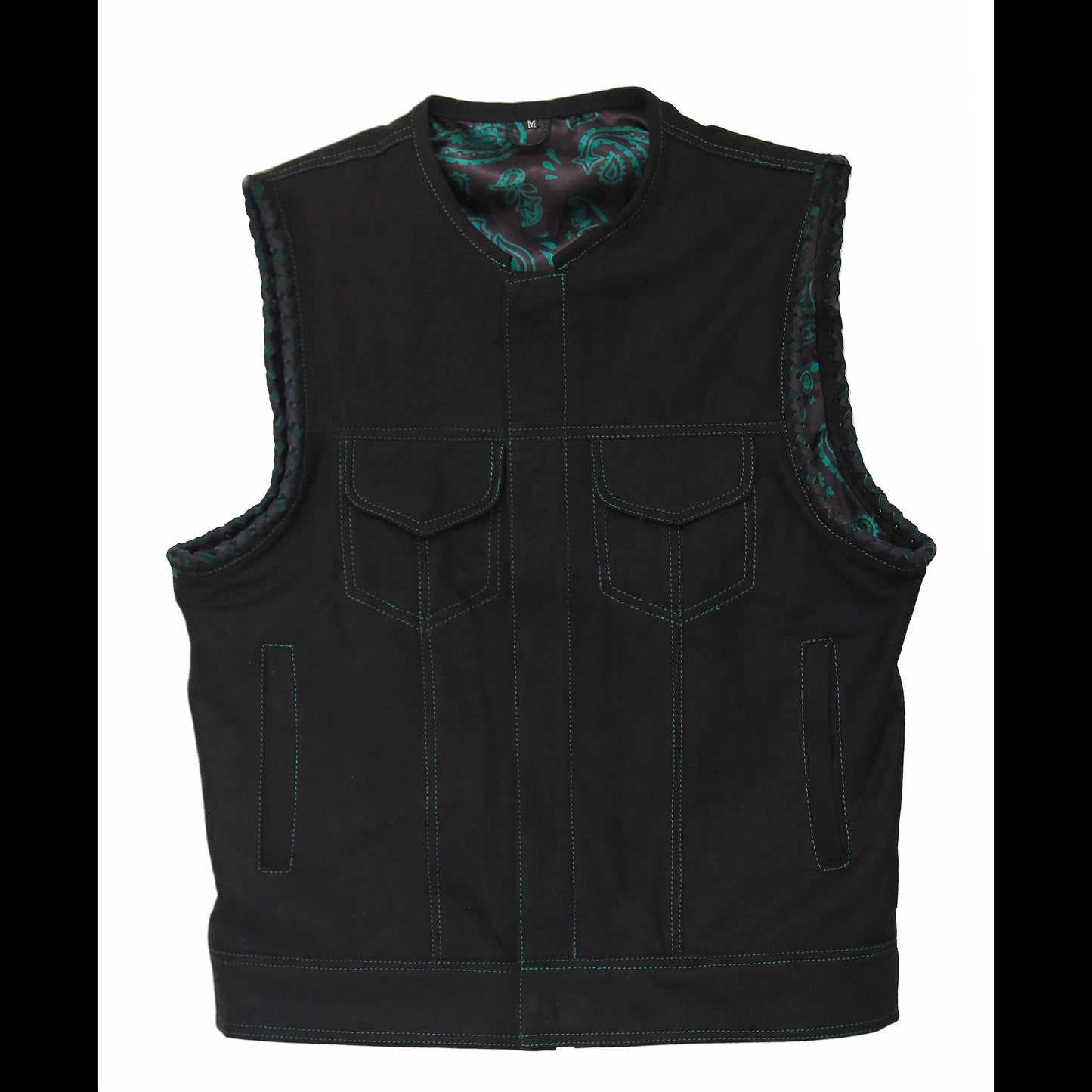 Stylish Leather Vest and premium leather vest Leathers Crafted