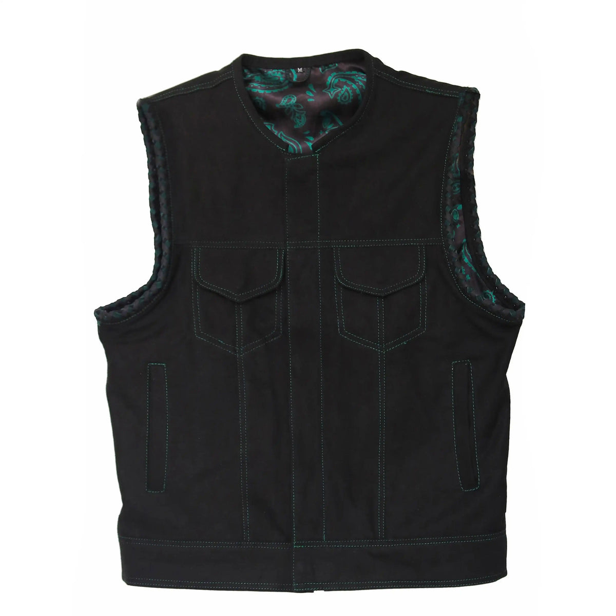 Stylish Leather Vest and premium leather vest Leathers Crafted