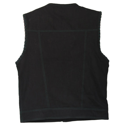 Stylish Leather Vest and premium leather vest Leathers Crafted