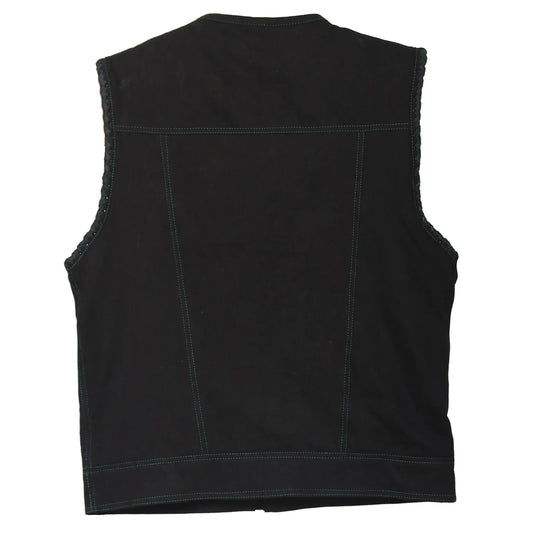 Stylish Leather Vest and premium leather vest Leathers Crafted