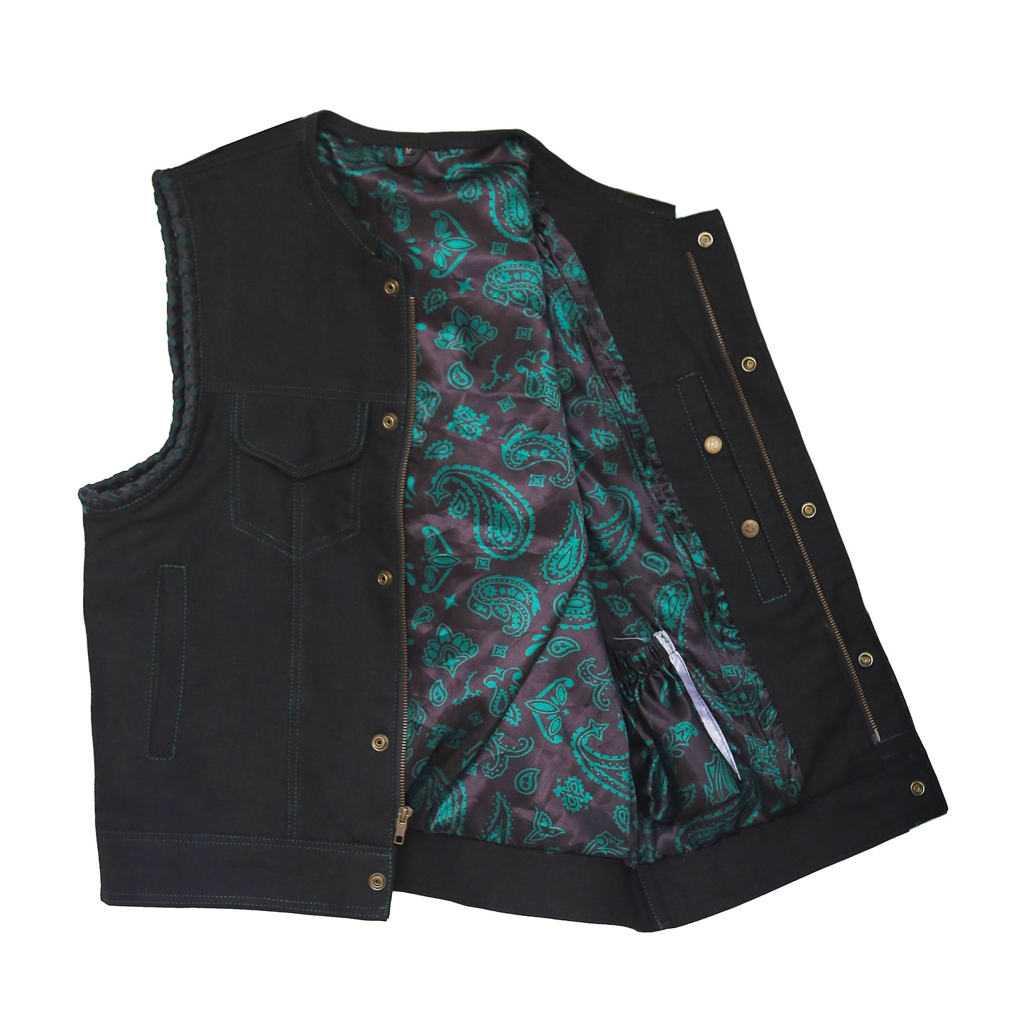 Stylish Leather Vest and premium Denim vest Leathers Crafted