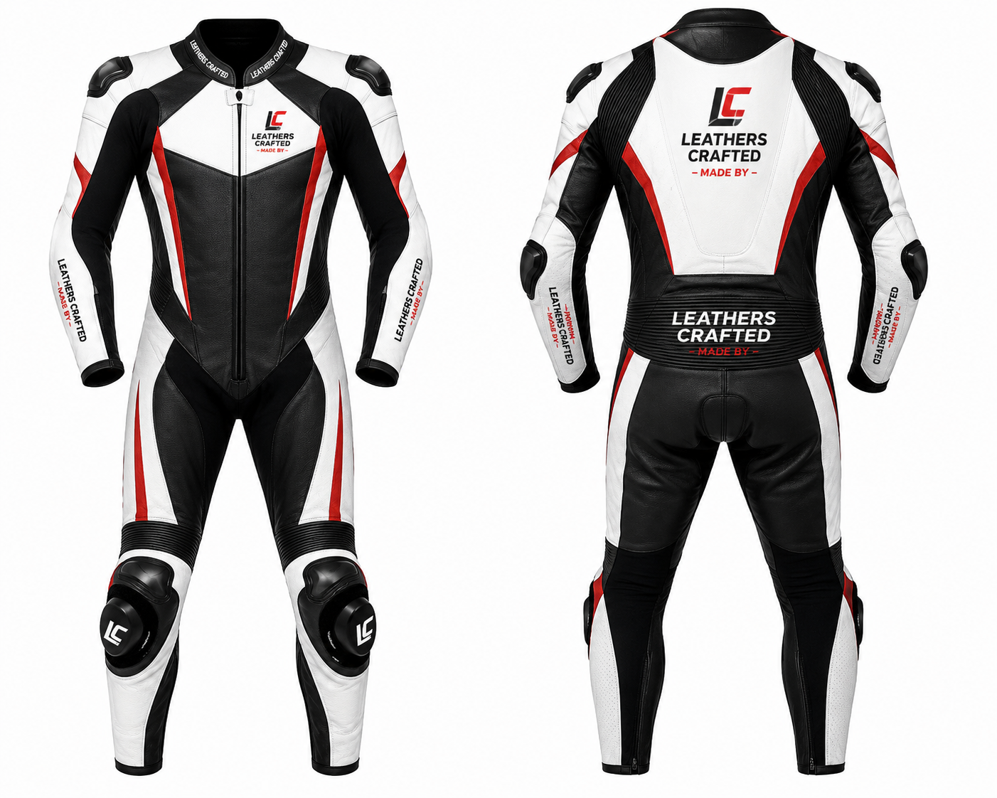 Endurance Pro Motorcycle Racing Leather Suit – CE Armored One-Piece Track Day & Sportbike Suit | Leathers Crafted