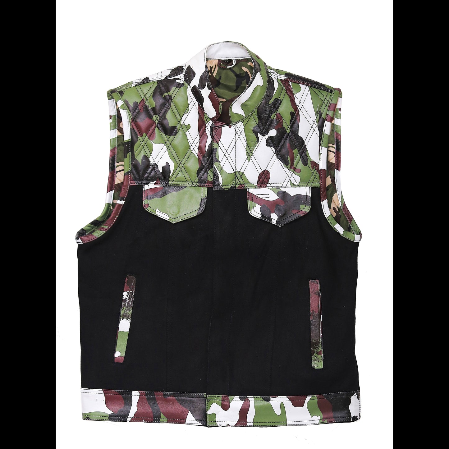 "Fashion leather vest" Leathers Crafted