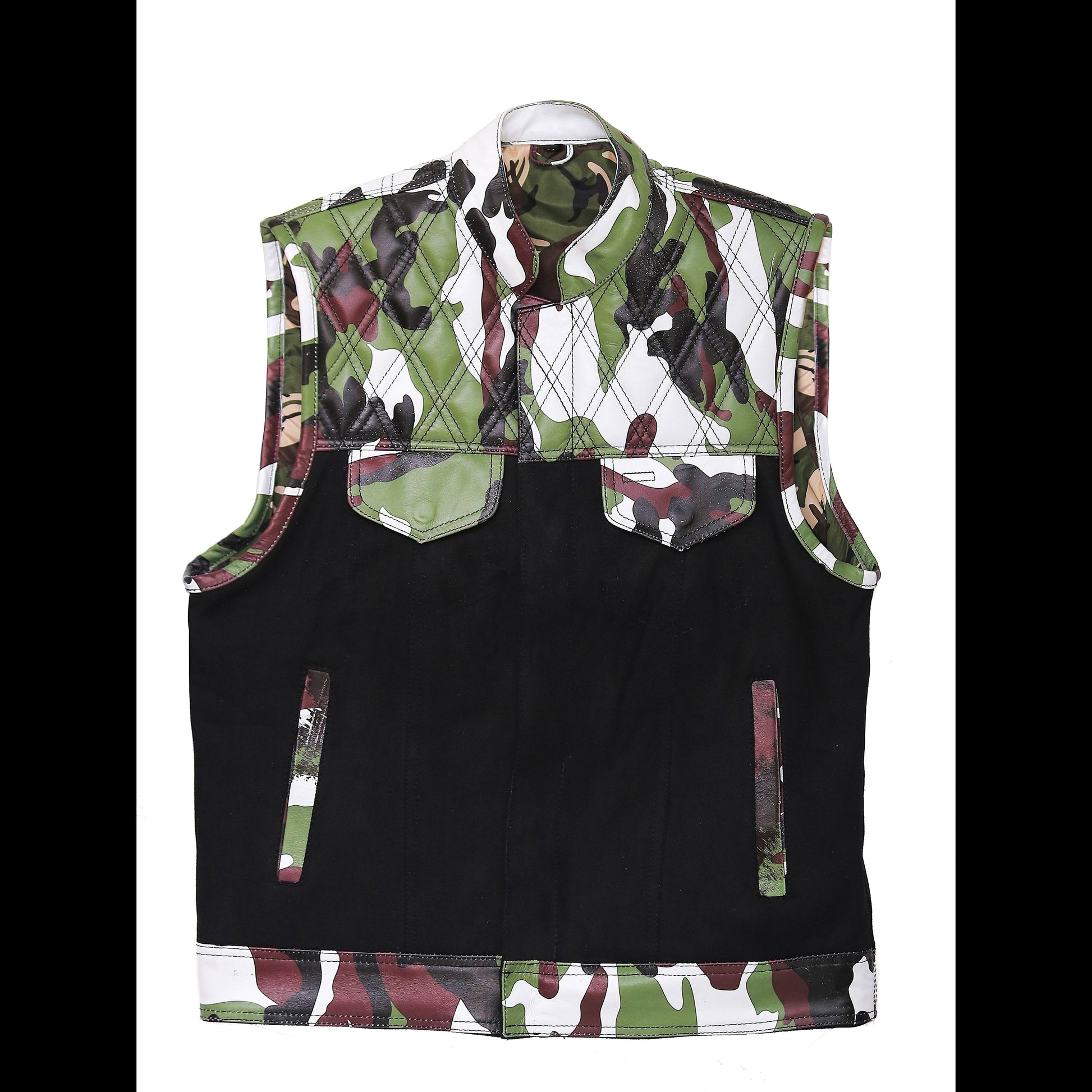 "Fashion leather vest" Leathers Crafted