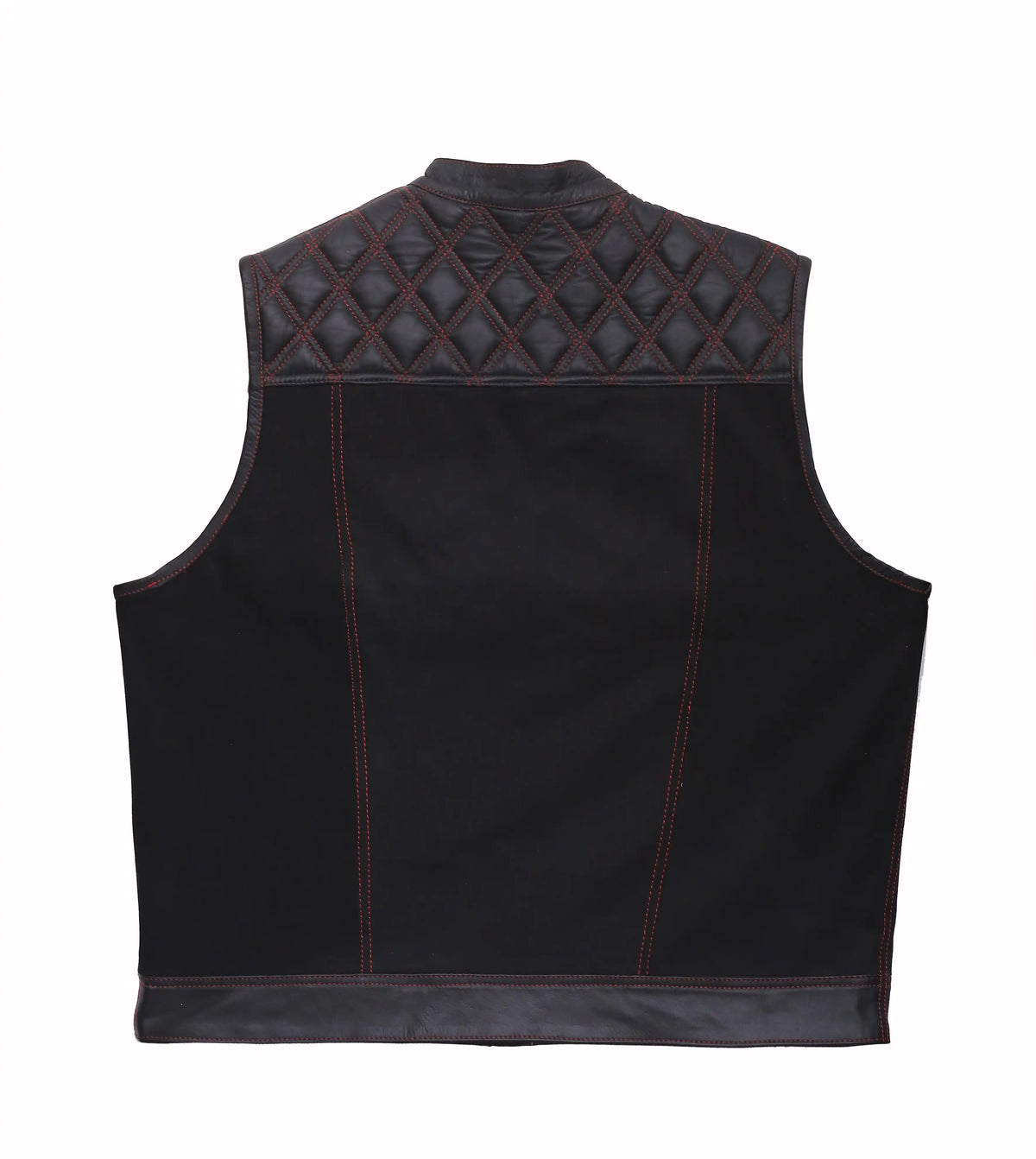 Motorcycle Leather/Vest Biker Vest Leathers Crafted