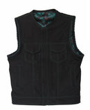 Stylish Leather Vest and premium leather vest Leathers Crafted