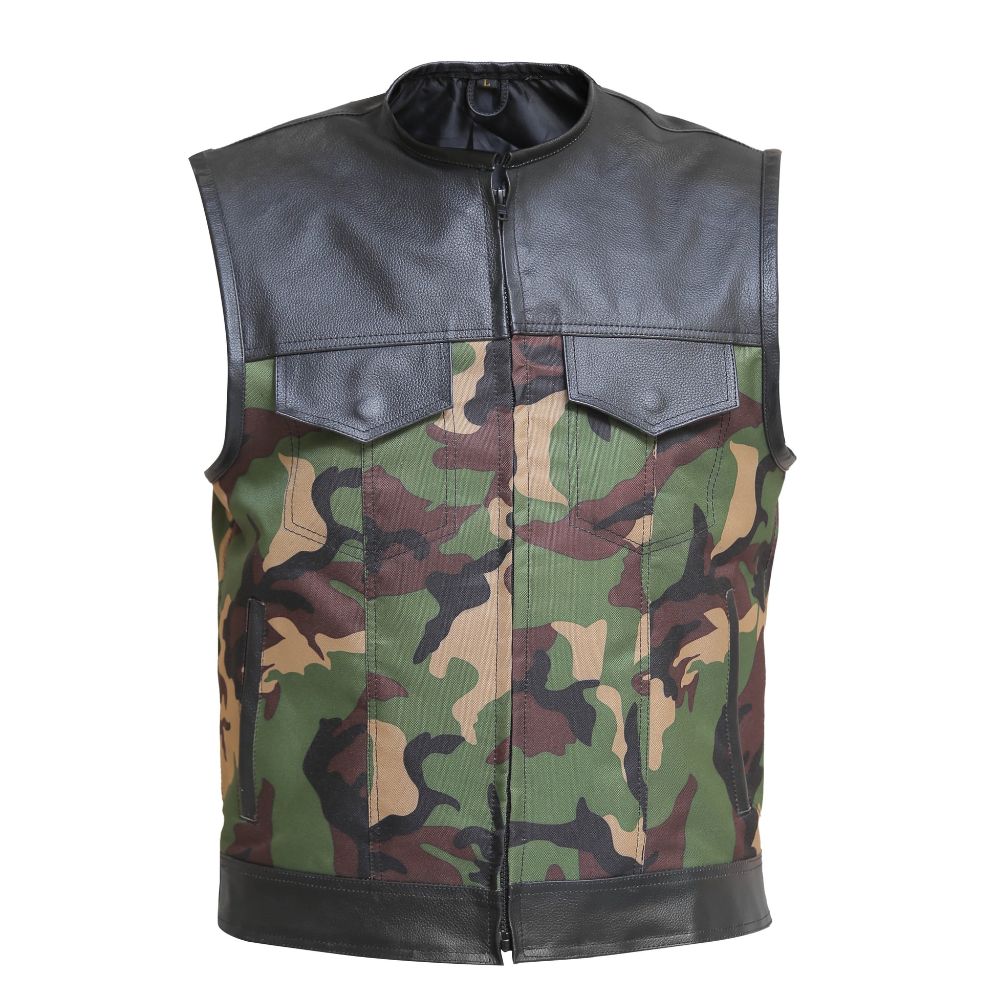 "Solidarity Leather vest" Leathers Crafted