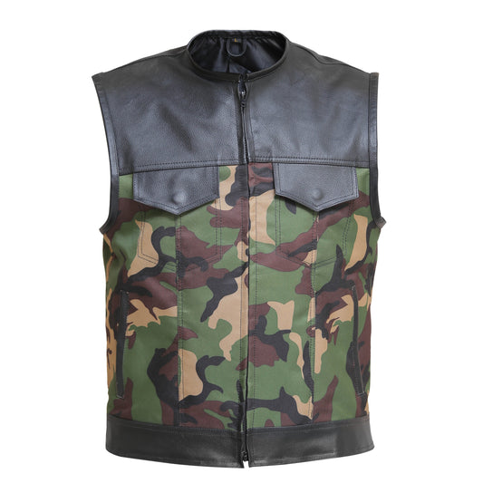 "Solidarity Leather vest" Leathers Crafted