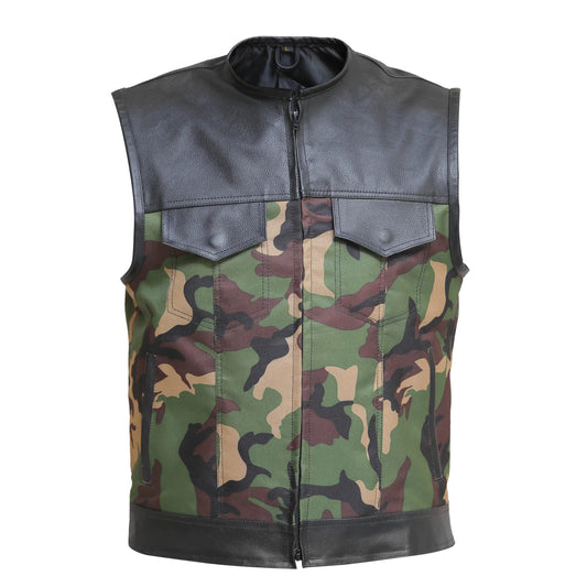 "Solidarity Leather vest" Leathers Crafted