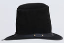Black Natural Cowboy Hat Leathers Crafted